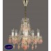 Подвесная люстра хрустальная ArtGlass ROSANA III COLOR