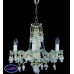 Подвесная люстра хрустальная ArtGlass ROSANA III WHITE