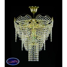 Хрустальная потолочная люстра ArtGlass ROXANA
