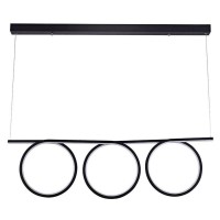 Подвесной светодиодный светильник Donolux S111024/3 70W Black