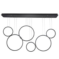 Подвесной светодиодный светильник Donolux S111024/6 180W Black