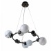 Люстра подвесная Crystal Lux SALVADORE SP6H BLACK CHROMIUM