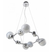 Люстра подвесная Crystal Lux SALVADORE SP6H CHROME