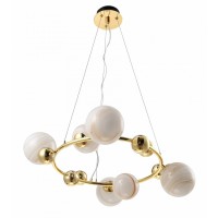 Люстра подвесная Crystal Lux SALVADORE SP6H GOLD