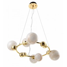 Люстра подвесная Crystal Lux SALVADORE SP6H GOLD