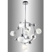 Люстра подвесная Crystal Lux SALVADORE SP8V CHROME