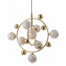 Люстра подвесная Crystal Lux SALVADORE SP8V GOLD