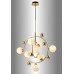 Люстра подвесная Crystal Lux SALVADORE SP8V GOLD