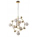 Люстра подвесная Crystal Lux SALVADORE SP8V GOLD