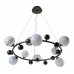 Люстра подвесная Crystal Lux SALVADORE SP9H BLACK CHROMIUM