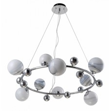Люстра подвесная Crystal Lux SALVADORE SP9H CHROME