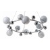 Люстра подвесная Crystal Lux SALVADORE SP9H CHROME
