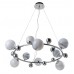 Люстра подвесная Crystal Lux SALVADORE SP9H CHROME