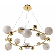 Люстра подвесная Crystal Lux SALVADORE SP9H GOLD