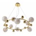 Люстра подвесная Crystal Lux SALVADORE SP9H GOLD