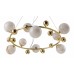 Люстра подвесная Crystal Lux SALVADORE SP9H GOLD