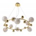 Люстра подвесная Crystal Lux SALVADORE SP9H GOLD