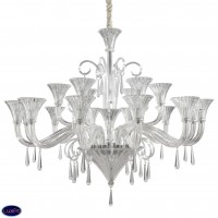 Люстра подвесная Ideal lux Santa Sp18 142227 Люстра подвесная Ideal lux Santa Sp18 142227