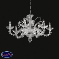 Подвесная люстра Ideal lux San Marco Sp6 Trasparente 52212