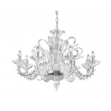 Подвесная люстра Ideal lux San Marco Sp8 Trasparente 052229