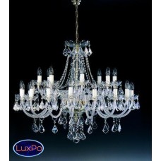 Подвесная люстра хрустальная ArtGlass SARA XXIV