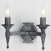 Бра Elstead Lighting SAXON SAX2 BLK/SIL