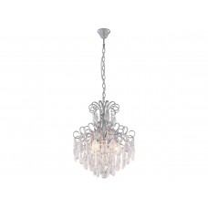 Люстра подвесная Crystal lux SEVILIA SP4 SILVER