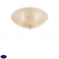 Светильник настенно-потолочный Ideal lux Shell Pl3 Ambra 140179