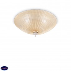 Светильник настенно-потолочный Ideal lux Shell Pl3 Ambra 140179