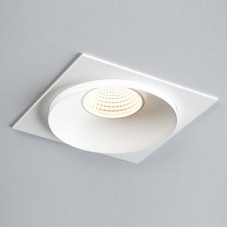Точечный светильник Quest Light SINGLE LC white + Frame 01 white