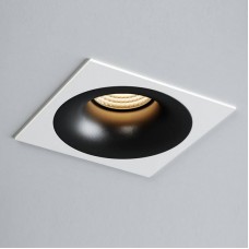 Точечный светильник Quest Light SINGLE LD black + Frame 01 white