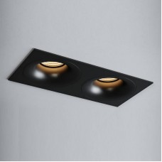 Точечный светильник Quest Light SINGLE LD black + Frame 02 black