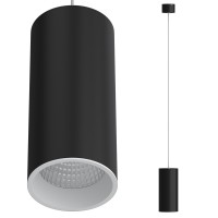 Подвесной светодиодный светильник LeDron SLC7392/12W-P Black-White