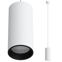 Подвесной светодиодный светильник LeDron SLC7392/12W-P White-Black