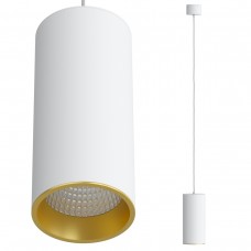 Подвесной светодиодный светильник LeDron SLC7392/12W-P White-Gold