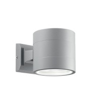 Светильник уличный настенный Ideal lux Snif Ap1 Round Grigio 061474