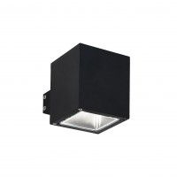 Светильник уличный настенный Ideal lux Snif Ap1 Square Nero 123080
