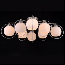 Люстра Natali Kovaltseva SPHERE II 81051-8C SATIN NICKEL