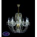 Подвесная люстра хрустальная ArtGlass SULIKA VIII DROPS ATYP CE