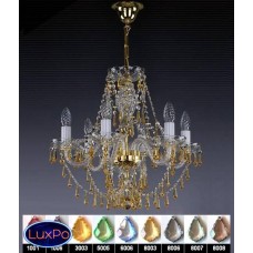 Подвесная люстра хрустальная ArtGlass SULIKA VI COLOR