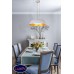 Подвесной светодиодный светильник Lucia Tucci Sia 850.400 Bianco Led