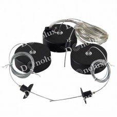 Подвесной комплект для магнитной шины Donolux(Circle magnet) Suspension kit DLM900RBlack