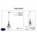 Подвесной светильник Maytoni CITY T187-PL-01-B