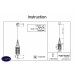 Подвесной светильник Maytoni CITY T192-PL-01-B