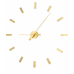 Часы Nomon Tacon 12 Gold, полированная латунь, d=74cm TAD012