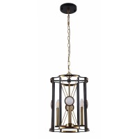 Светильник подвесной Crystal Lux TANDEM SP4 D410 GOLD