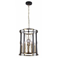 Светильник подвесной Crystal Lux TANDEM SP8 D490 GOLD