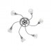 Люстра потолочная Ideal lux Tender Pl6 Trasparente 028699