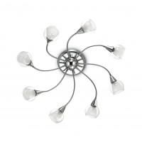 Потолочный светильник Ideal lux Tender Pl8 Trasparente 004211
