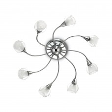 Потолочный светильник Ideal lux Tender Pl8 Trasparente 004211 Потолочный светильник Ideal lux Tender Pl8 Trasparente 004211